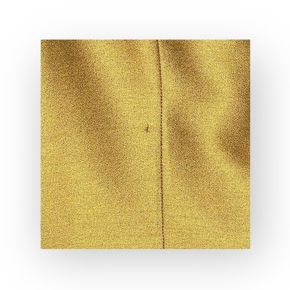 Vintage: Gentry 𖡗 Handmade 3 Button Duponi Silk Coat 𖡗 Metallic Goldenrod 𖡗 - Picture 11 of 16